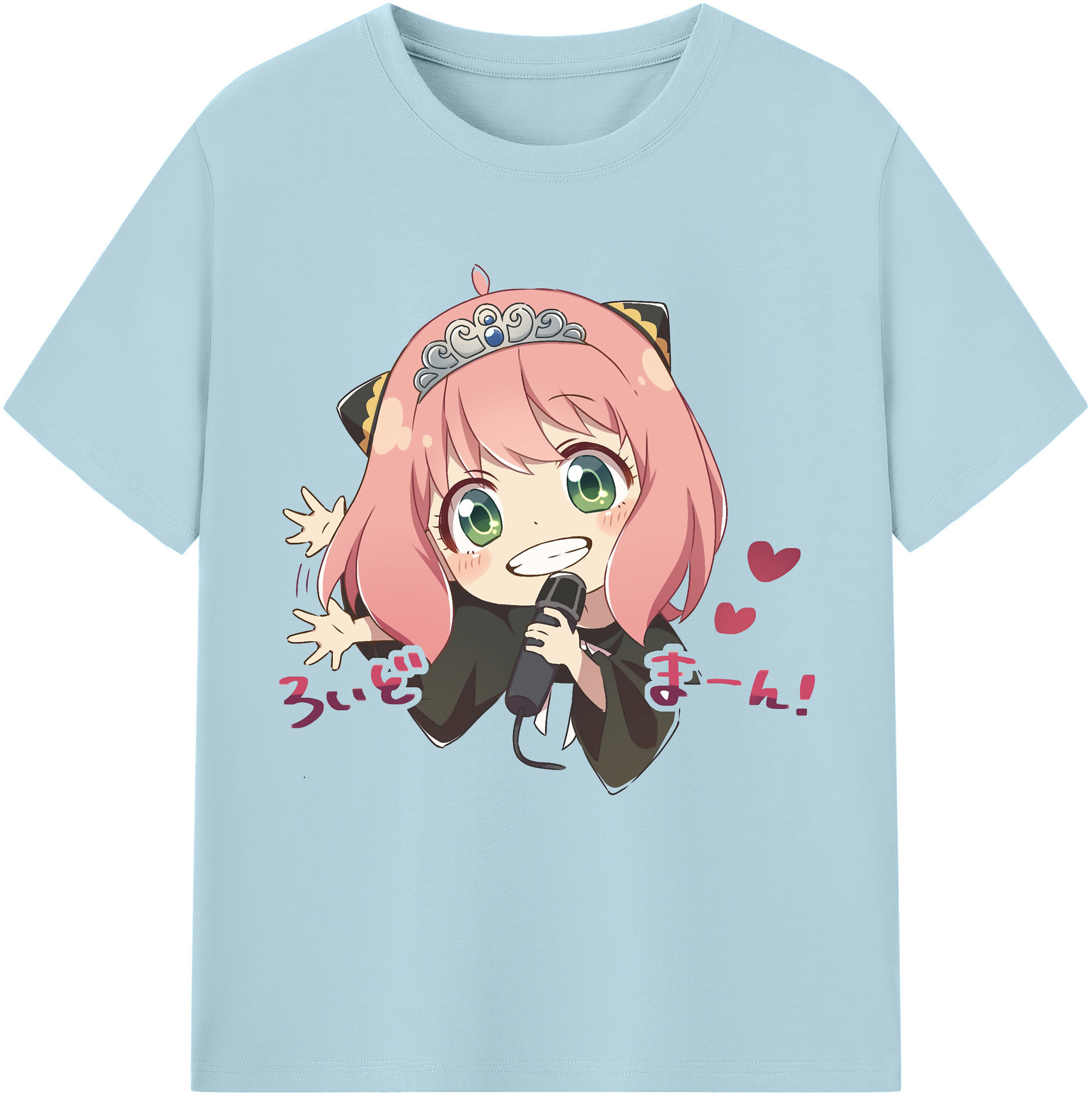 （画像用） SPY×FAMILY间谍家家酒 綿100％半袖Tシャツ（フロントプリント）